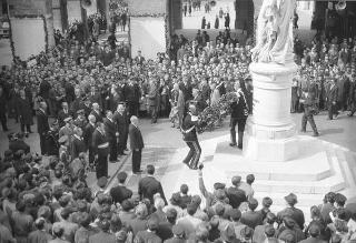 Viaggio del Presidente Saragat in Veneto per le celebrazioni del I centenario dell'unione del Veneto all'Italia