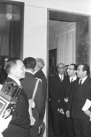 Viaggio del Presidente Saragat in Veneto per le celebrazioni del I centenario dell'unione del Veneto all'Italia