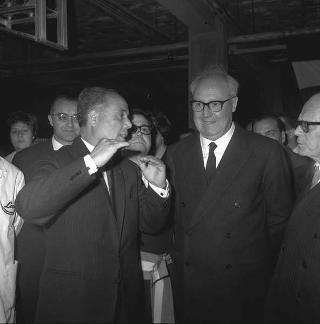 Visita ufficiale del Presidente della Repubblica Saragat in Calabria