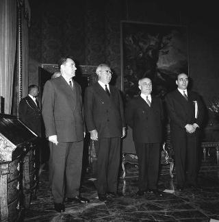 Udienza del Presidente della Repubblica al Ministro degli Affari Esteri dell'URSS, S.E. il Signor Andrej A. Gromyko