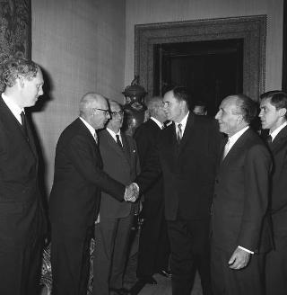 Udienza del Presidente della Repubblica al Ministro degli Affari Esteri dell'URSS, S.E. il Signor Andrej A. Gromyko
