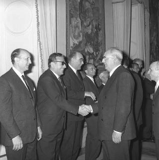 Udienza del Presidente della Repubblica al Ministro degli Affari Esteri dell'URSS, S.E. il Signor Andrej A. Gromyko