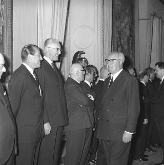 Udienza del Presidente della Repubblica al Ministro degli Affari Esteri dell'URSS, S.E. il Signor Andrej A. Gromyko