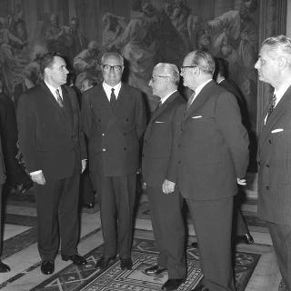 Udienza del Presidente della Repubblica al Ministro degli Affari Esteri dell'URSS, S.E. il Signor Andrej A. Gromyko