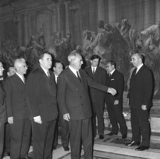 Udienza del Presidente della Repubblica al Ministro degli Affari Esteri dell'URSS, S.E. il Signor Andrej A. Gromyko