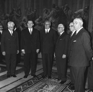 Udienza del Presidente della Repubblica al Ministro degli Affari Esteri dell'URSS, S.E. il Signor Andrej A. Gromyko