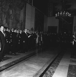 Udienza e ricevimento in onore dei delegati del CIO (Comitato Olimpico Internazionale)