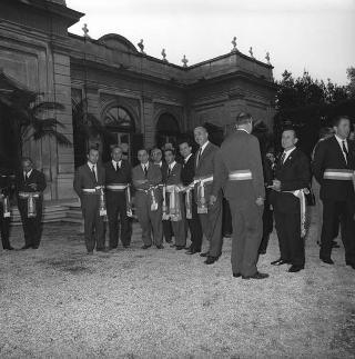 Ricevimento offerto dal Presidente della Repubblica Giuseppe Saragat ai sindaci per il ventesimo anniversario della fondazione della Repubblica