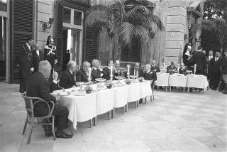 Ricevimento offerto dal Presidente della Repubblica Giuseppe Saragat al Corpo Diplomatico per il ventesimo anniversario della fondazione della Repubblica