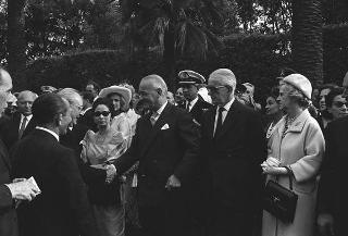 Ricevimento offerto dal Presidente della Repubblica Giuseppe Saragat al Corpo Diplomatico per il ventesimo anniversario della fondazione della Repubblica