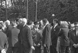 Ricevimento offerto dal Presidente della Repubblica Giuseppe Saragat al Corpo Diplomatico per il ventesimo anniversario della fondazione della Repubblica