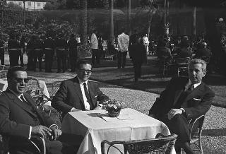 Ricevimento offerto dal Presidente della Repubblica Giuseppe Saragat al Corpo Diplomatico per il ventesimo anniversario della fondazione della Repubblica