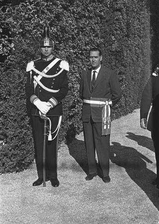 Ricevimento offerto dal Presidente della Repubblica Giuseppe Saragat al Corpo Diplomatico per il ventesimo anniversario della fondazione della Repubblica
