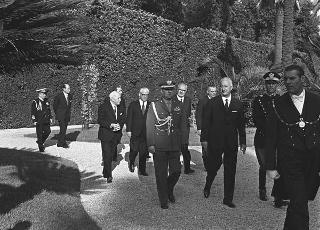 Ricevimento offerto dal Presidente della Repubblica Giuseppe Saragat al Corpo Diplomatico per il ventesimo anniversario della fondazione della Repubblica