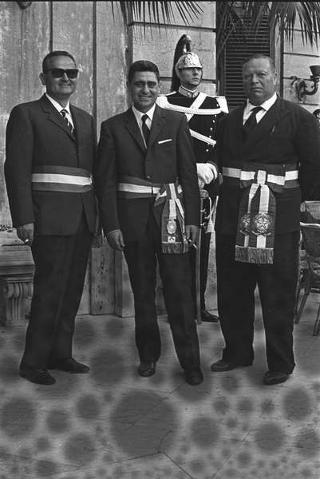 Ricevimento offerto dal Presidente della Repubblica Giuseppe Saragat al Corpo Diplomatico per il ventesimo anniversario della fondazione della Repubblica