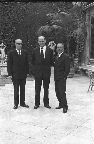 Ricevimento offerto dal Presidente della Repubblica Giuseppe Saragat al Corpo Diplomatico per il ventesimo anniversario della fondazione della Repubblica