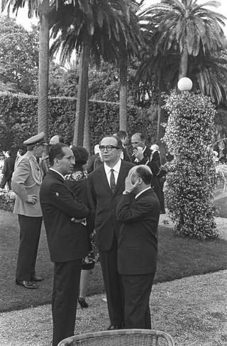 Ricevimento offerto dal Presidente della Repubblica Giuseppe Saragat al Corpo Diplomatico per il ventesimo anniversario della fondazione della Repubblica