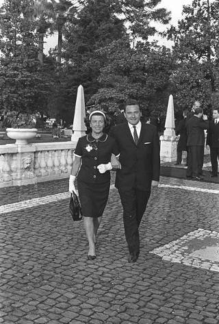 Ricevimento offerto dal Presidente della Repubblica Giuseppe Saragat al Corpo Diplomatico per il ventesimo anniversario della fondazione della Repubblica