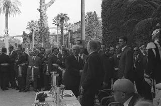 Ricevimento offerto dal Presidente della Repubblica Giuseppe Saragat al Corpo Diplomatico per il ventesimo anniversario della fondazione della Repubblica