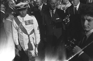 Ricevimento offerto dal Presidente della Repubblica Giuseppe Saragat al Corpo Diplomatico per il ventesimo anniversario della fondazione della Repubblica