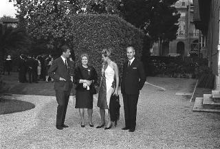 Ricevimento offerto dal Presidente della Repubblica Giuseppe Saragat al Corpo Diplomatico per il ventesimo anniversario della fondazione della Repubblica