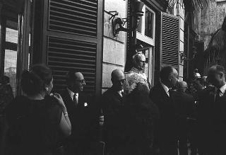 Ricevimento offerto dal Presidente della Repubblica Giuseppe Saragat al Corpo Diplomatico per il ventesimo anniversario della fondazione della Repubblica
