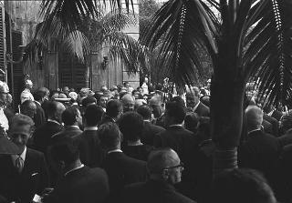 Ricevimento offerto dal Presidente della Repubblica Giuseppe Saragat al Corpo Diplomatico per il ventesimo anniversario della fondazione della Repubblica