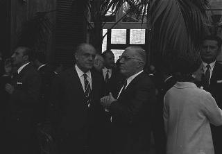 Ricevimento offerto dal Presidente della Repubblica Giuseppe Saragat al Corpo Diplomatico per il ventesimo anniversario della fondazione della Repubblica