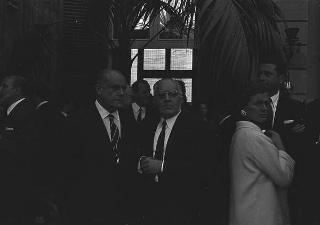 Ricevimento offerto dal Presidente della Repubblica Giuseppe Saragat al Corpo Diplomatico per il ventesimo anniversario della fondazione della Repubblica