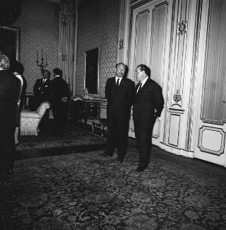 Il Presidente della Repubblica Giuseppe Saragat riceve in udienza i rappresentati dei Paesi sudamericani