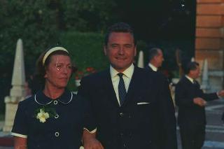 Ricevimento offerto dal Presidente della Repubblica Giuseppe Saragat nei giardini del Quirinale per il ventesimo anniversario della fondazione della Repubblica