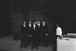 Ricevimento offerto dal Presidente della Repubblica Giuseppe Saragat nei giardini del Quirinale per il ventesimo anniversario della fondazione della Repubblica