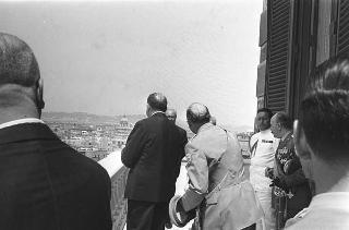 Ricevimento offerto dal Presidente della Repubblica Giuseppe Saragat nei giardini del Quirinale per il ventesimo anniversario della fondazione della Repubblica