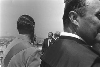 Ricevimento offerto dal Presidente della Repubblica Giuseppe Saragat nei giardini del Quirinale per il ventesimo anniversario della fondazione della Repubblica
