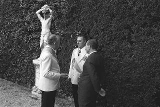 Ricevimento offerto dal Presidente della Repubblica Giuseppe Saragat nei giardini del Quirinale per il ventesimo anniversario della fondazione della Repubblica