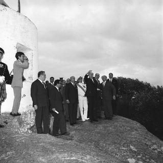 Visita ufficiale del Presidente della Repubblica Giuseppe Saragat  alle Isole: La Maddalena e  Caprera
