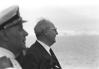 Visita ufficiale del Presidente della Repubblica Giuseppe Saragat  alle Isole: La Maddalena e  Caprera