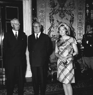 Colazione offerta dal Presidente della Repubblica Giuseppe Saragat  in onore di Sua Maestà Re Gustavo Adolfo di Svezia in occasione della sua visita ufficiale