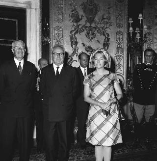 Colazione offerta dal Presidente della Repubblica Giuseppe Saragat  in onore di Sua Maestà Re Gustavo Adolfo di Svezia in occasione della sua visita ufficiale