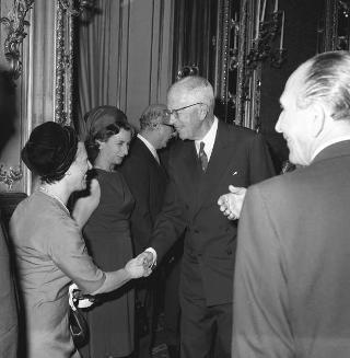Colazione offerta dal Presidente della Repubblica Giuseppe Saragat  in onore di Sua Maestà Re Gustavo Adolfo di Svezia in occasione della sua visita ufficiale