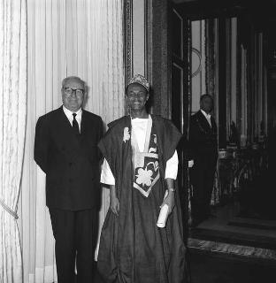 Amadou Diadie Ba, nuovo ambasciatore della Repubblica del Mali: presentazione lettere credenziali