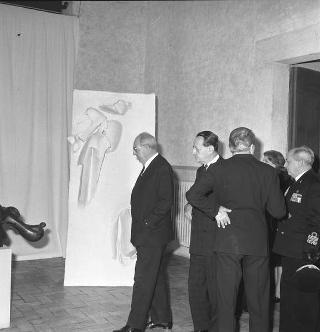 Intervento del Presidente della Repubblica Giuseppe Saragat all'inaugurazione della Mostra annuale dell'Accademia di Francia in occasione della riapertura di Villa Medici