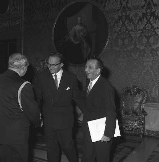 Vladimir Ludvik, nuovo ambasciatore della Repubblica Socialista Cecoslovacca: presentazione lettere credenziali