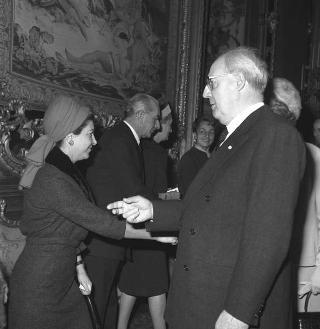 Colazione offerta dal Presidente della Repubblica Giuseppe Saragat in onore dei Reali di Danimarca