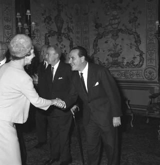 Colazione offerta dal Presidente della Repubblica Giuseppe Saragat in onore dei Reali di Danimarca