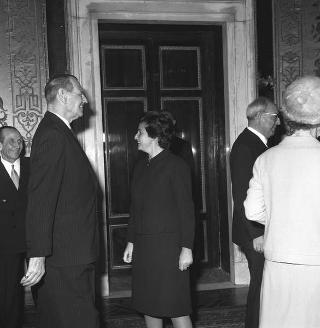 Colazione offerta dal Presidente della Repubblica Giuseppe Saragat in onore dei Reali di Danimarca