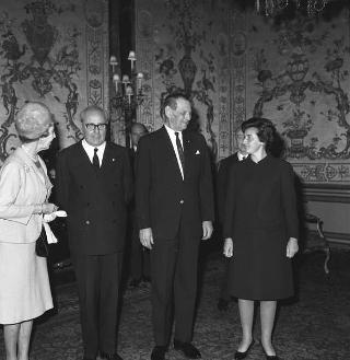 Colazione offerta dal Presidente della Repubblica Giuseppe Saragat in onore dei Reali di Danimarca