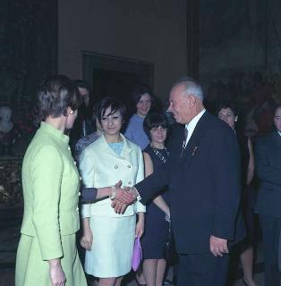 Visita ufficiale del Presidente del Presidium del Soviet Supremo dell'URSS Nikolai Podgorny