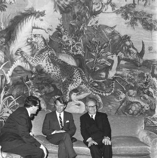Colloquio del Presidente della Repubblica Giuseppe Saragat con il sen. Robert Kennedy