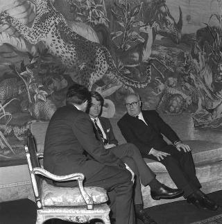 Colloquio del Presidente della Repubblica Giuseppe Saragat con il sen. Robert Kennedy